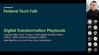 Federal Tech Talk - Digital Transformation Playbook