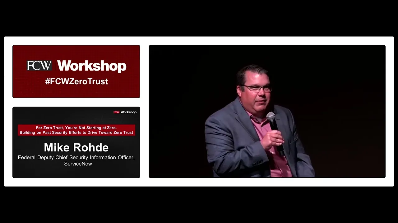 Building on Past Security Efforts to Drive Toward Zero Trust
