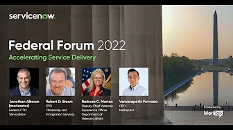 Federal Forum 2022 - Accelerating Service Delivery