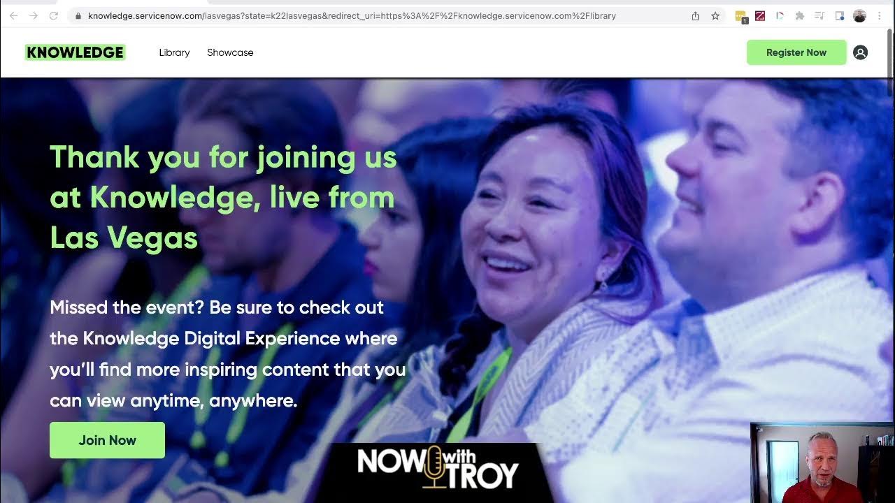 Why ServiceNow NOW?  K22 recap - Workflow Wednesday 1 June 2022