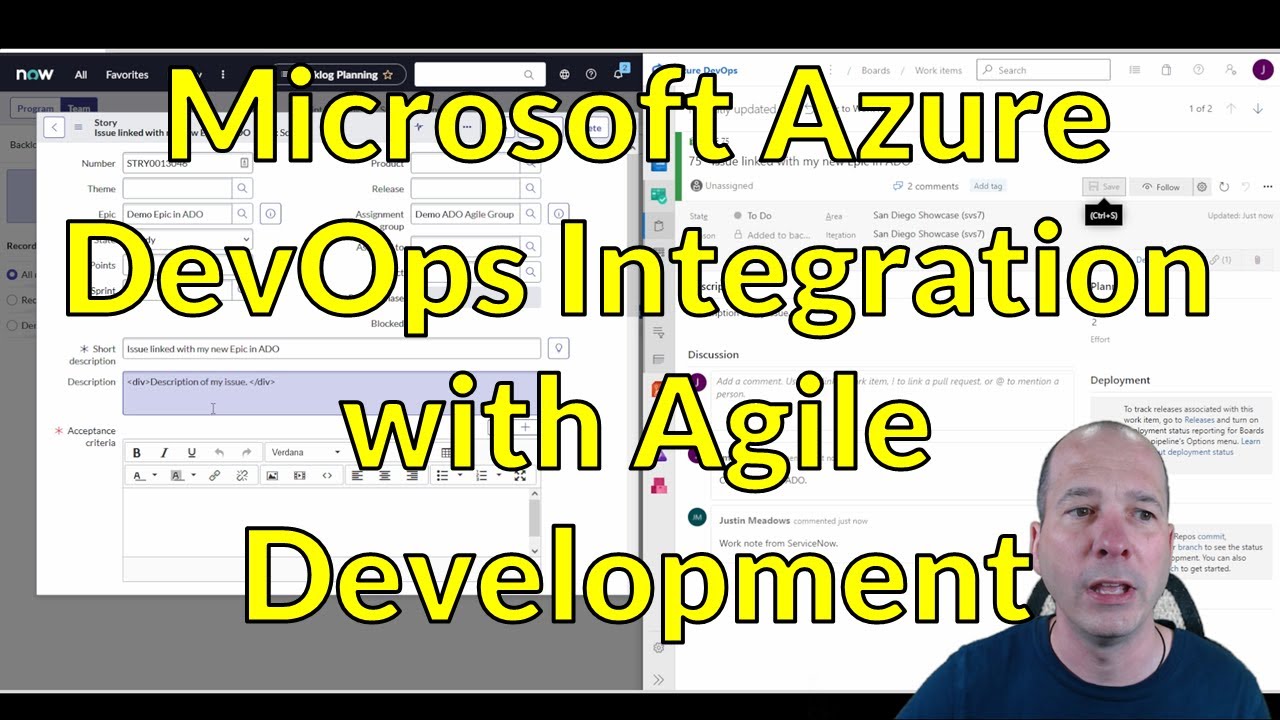 Microsoft Azure DevOps Integration with ServiceNow Agile Development