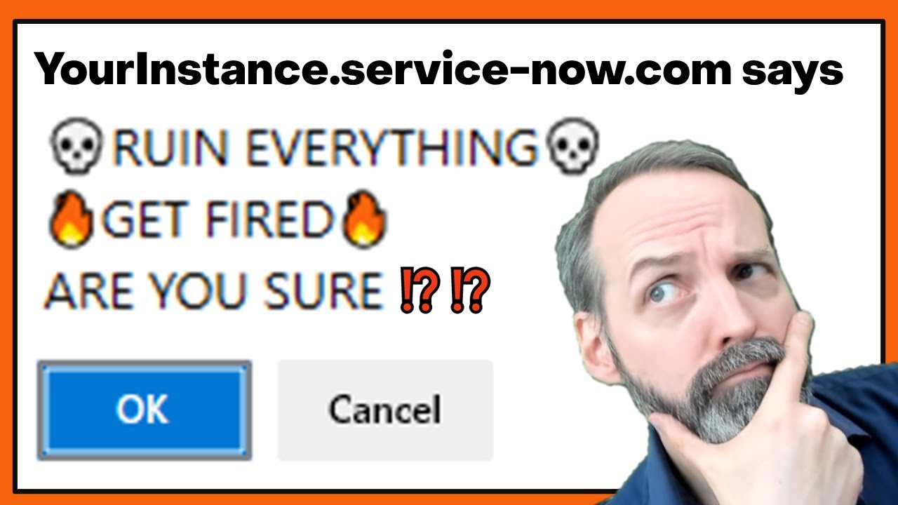 Do THIS on #ServiceNow UI Actions to save your job!