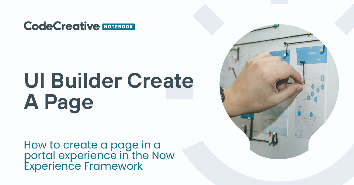 UI Builder: Create Page