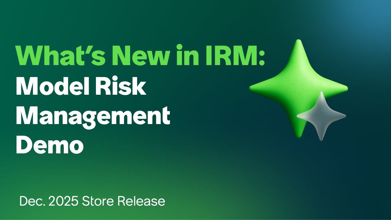 What's New in Dec. 2025 Release: Model Risk Management