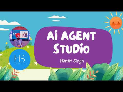AI Agent Studio Overview