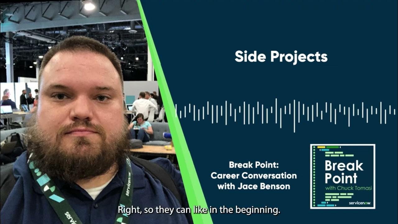 Career Conversation with Jace Benson - Side Projects