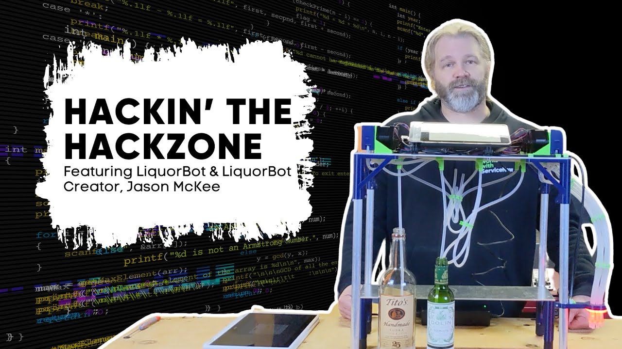 Hackin' the Hackzone - LiquorBot:  Hardware