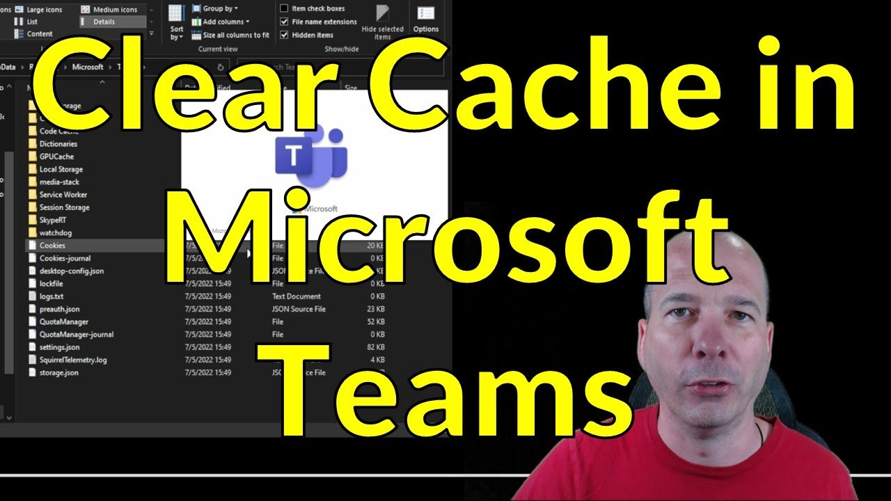 Clear Cache in Microsoft Teams