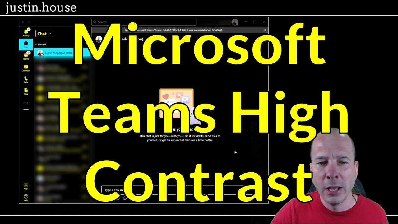 Microsoft Teams High Contrast