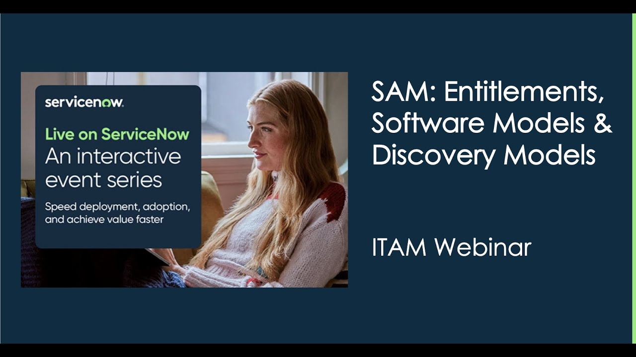 SAM: Entitlements, Software Models & Discovery Models