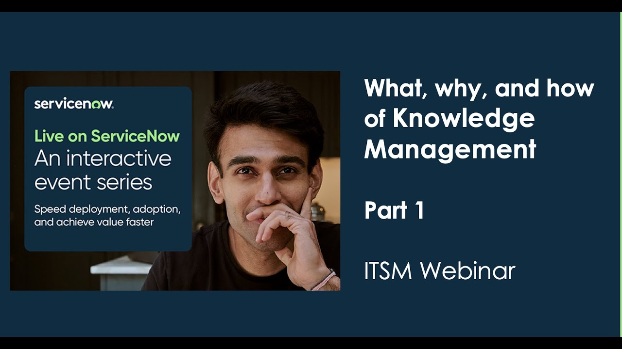 What, why, and how of Knowledge Management - Part 1