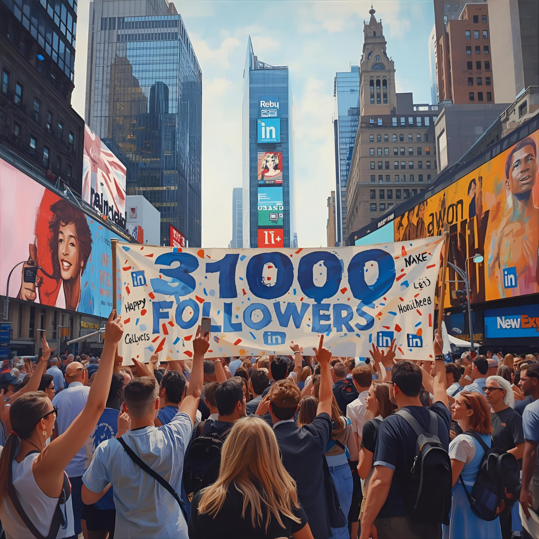 31K+ Followers on LinkedIn