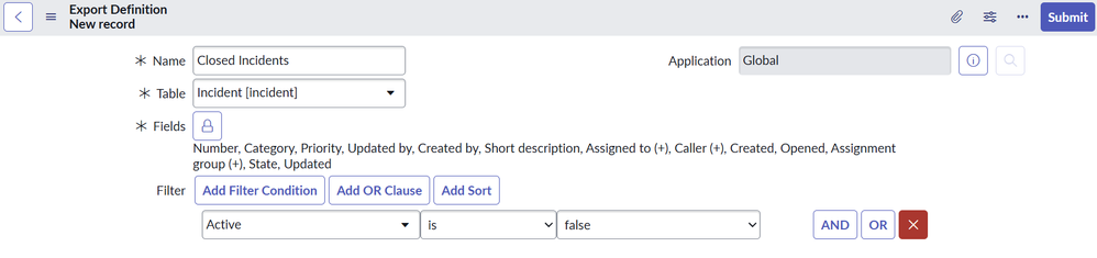 Export Sets, the forgotten ones
