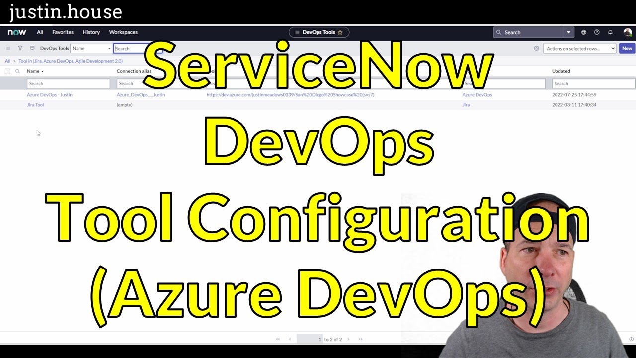 ServiceNow DevOps   Tool Configuration Azure DevOps