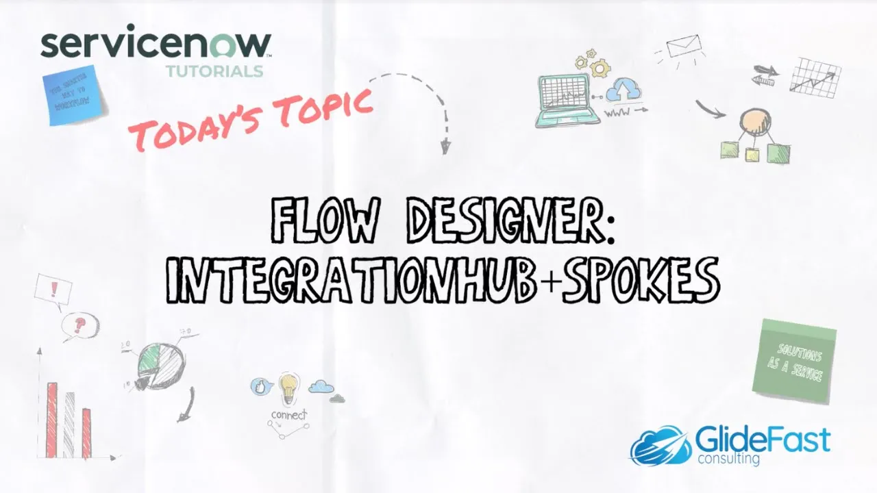 ServiceNow Flow Designer: Integration Hub + Spokes | ServiceNow Tutorial