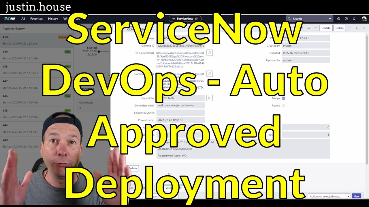 ServiceNow DevOps   Auto Approved Deployment