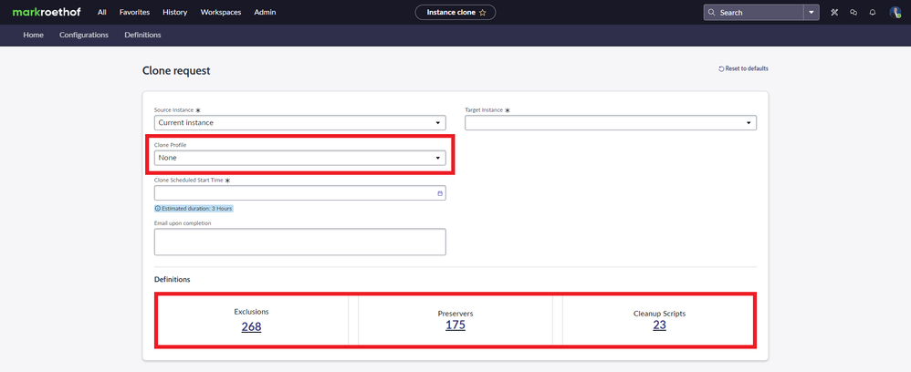 Bug report: Using the new Clone Admin Console? Add a Profile to EVERY Clone Definition!