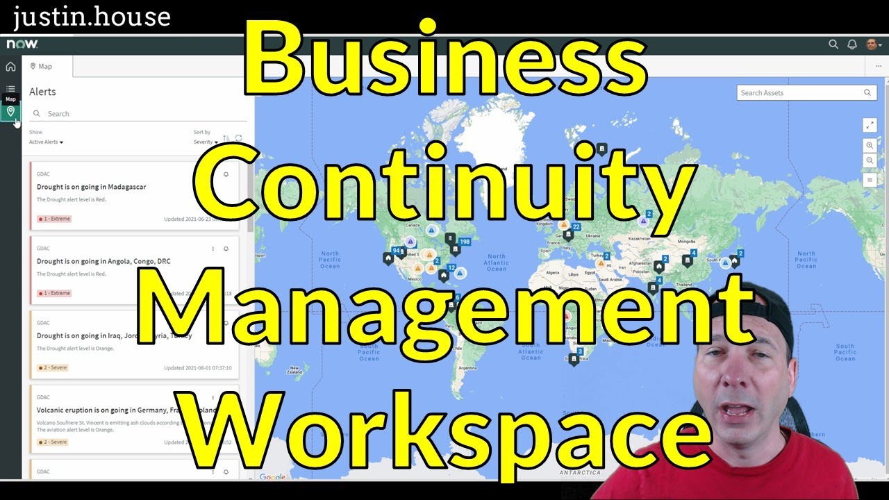 Business Continuity Management Workspace