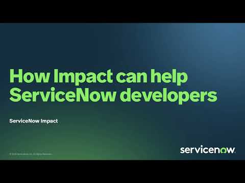 How ServiceNow Impact can help you squash technical debt BEFORE it ships!