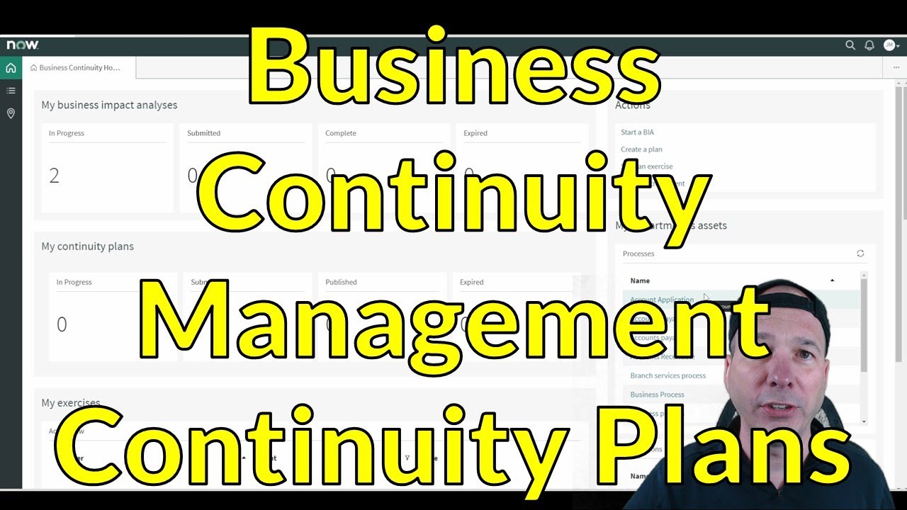 Business Continuity Management Continuity Plan