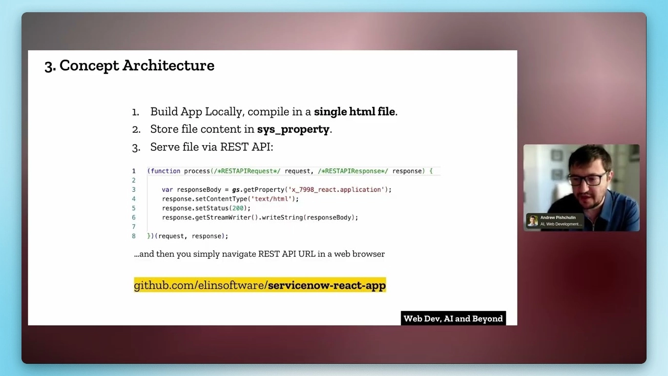 nullEDGE - Modern web development in ServiceNow with Andrew Pischulin » Rubén Ferrero