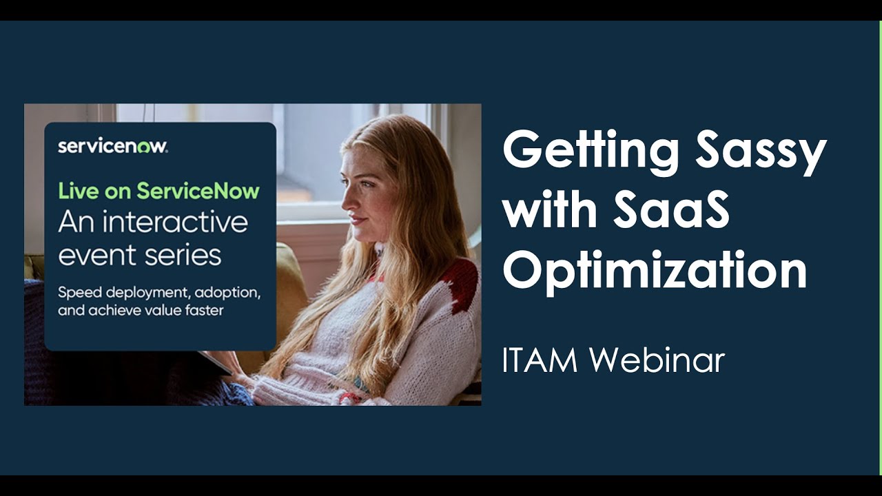 Getting Sassy with SaaS Optimization