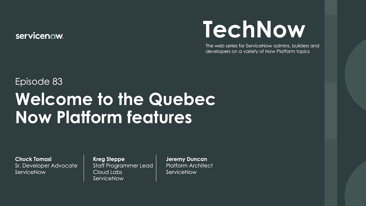 TechNow Ep 83 | Welcome to the Quebec Now Platform features