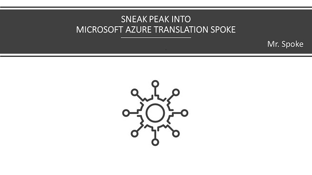 Microsoft Azure Translation Spoke