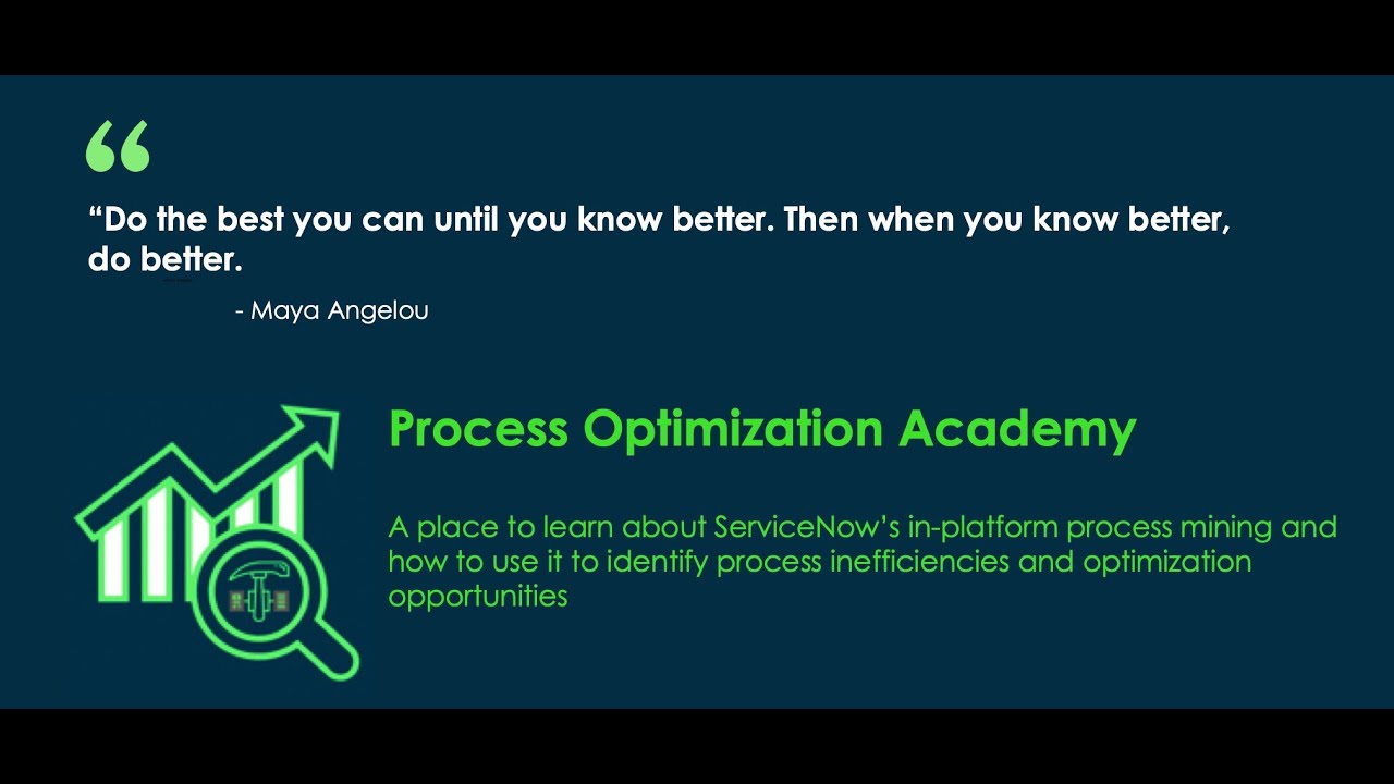Process Optimization Academy - Using the Analyst Workbench to identify process inefficiencies