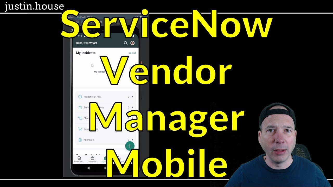 ServiceNow Vendor Manager Mobile