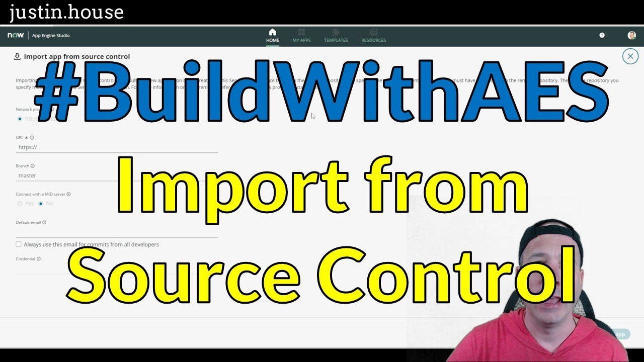 App Engine Studio - Import from Source Control