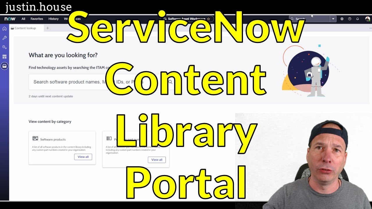 ServiceNow Content Library Portal
