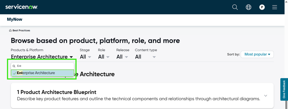 Explore updated Enterprise Architecture Best Practices in MyNow (formerly NowCreate)