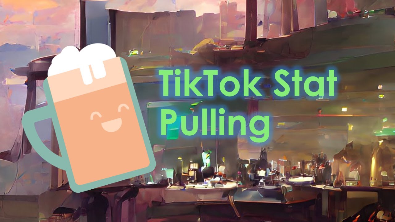 TikTok stats integration. Live Coding Happy Hour 2022-09-16