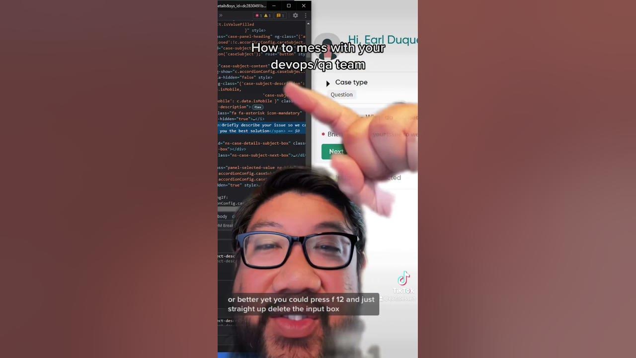 Bobby tables gets a job #devops #qa #tech #code #servicenow #servicenowdev #shorts