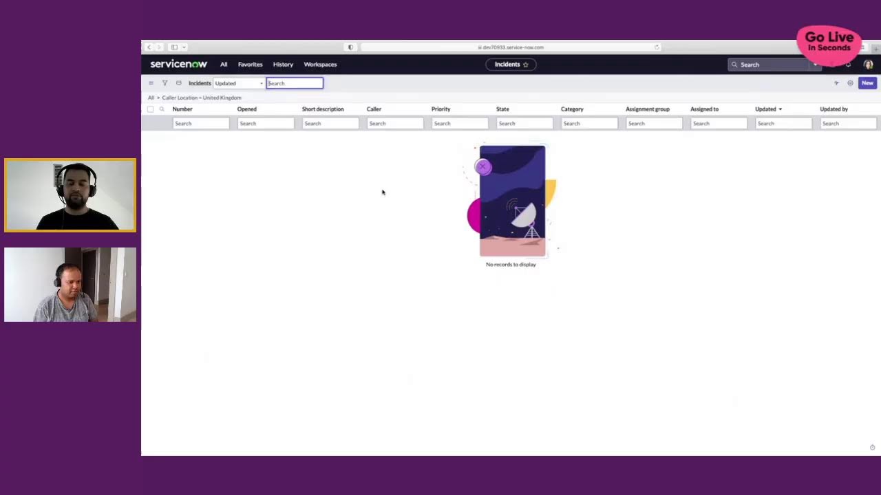 ServiceNow #Tokyo_Talks Data Filtration