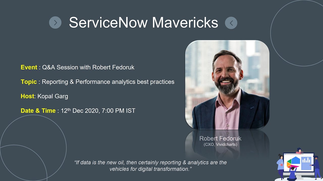 ServiceNow Mavericks Live Session | Special Guest Robert Fedoruk | Reporting and PA