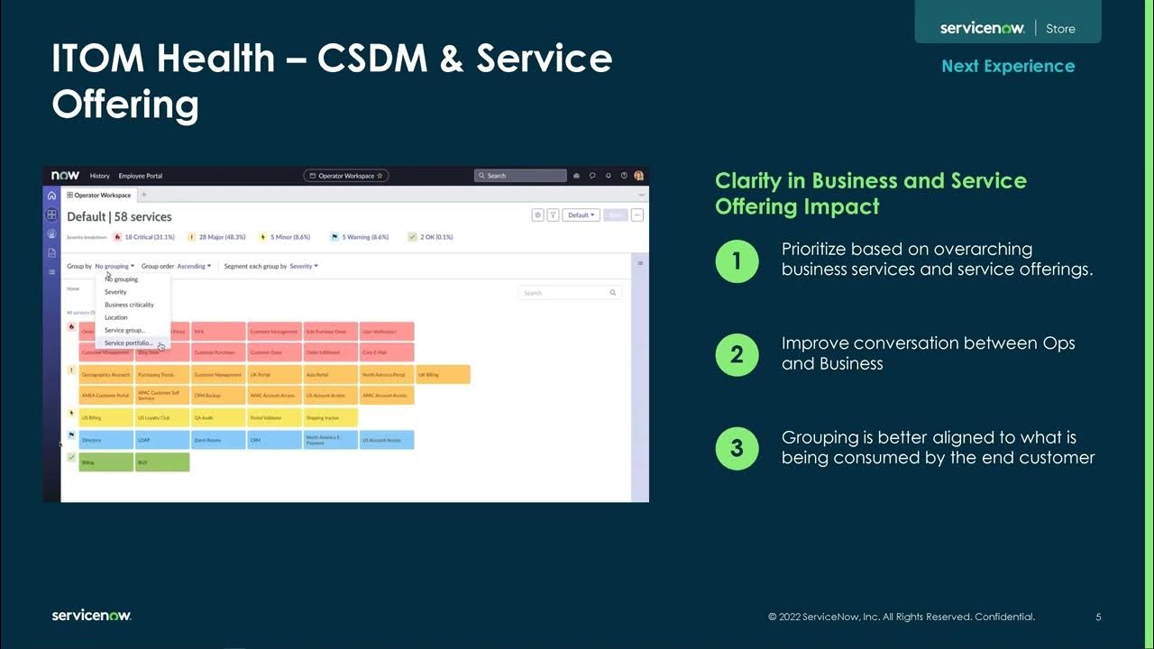 Tokyo   ITOM Health CSDM & ServiceOps Workspace