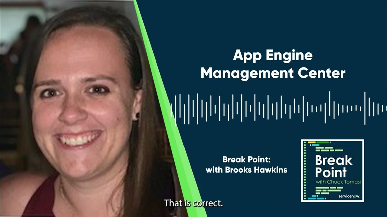 App Engine Management Center with Brooks Hawkins