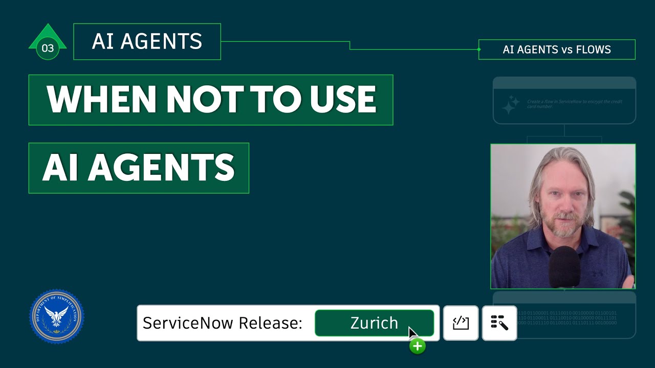 AI Agents: 03 - When not to use AI Agents