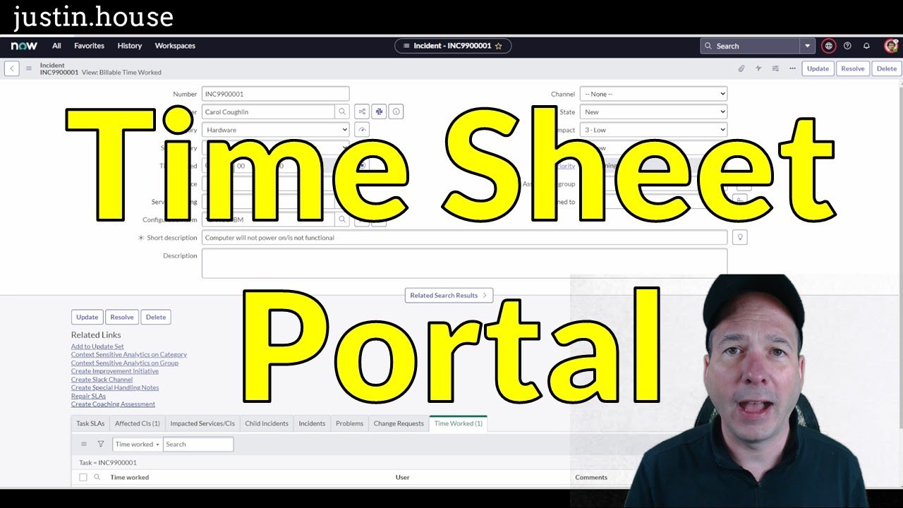 Time Sheet Portal