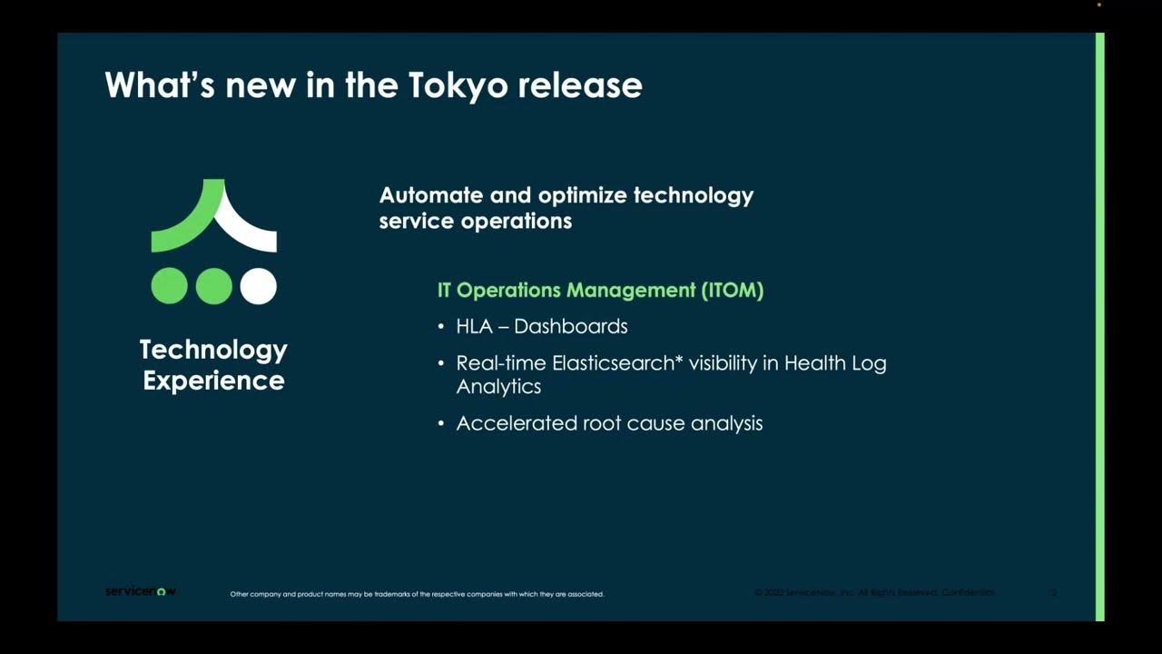 Tokyo ITOM HLA Enhancements