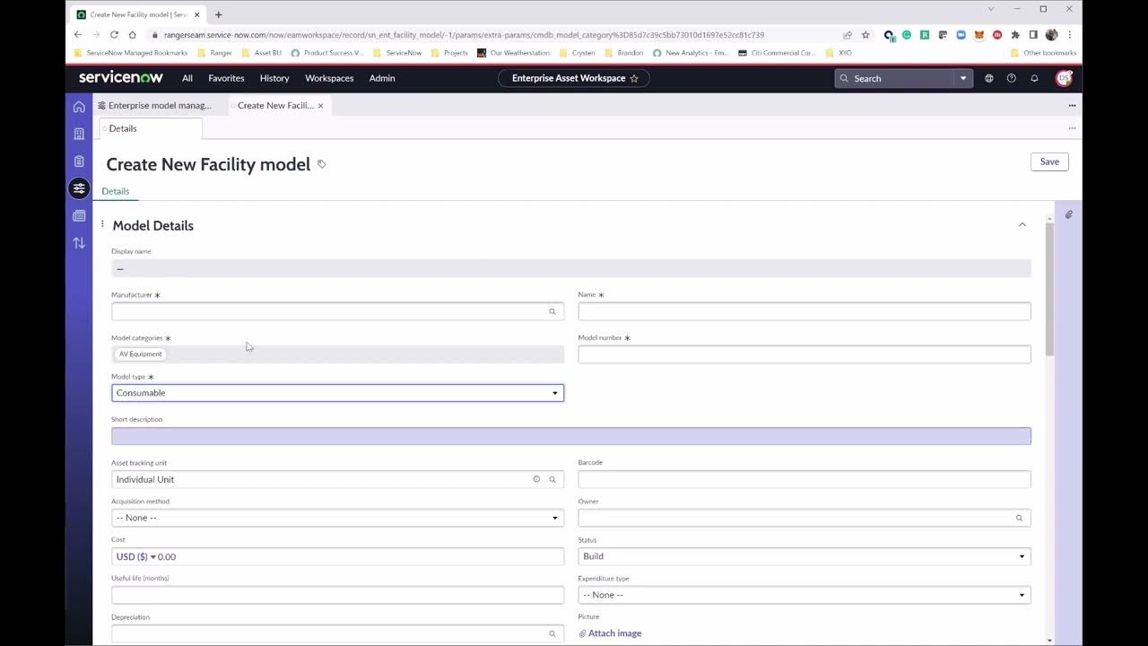 How To – Enterprise Asset Management (EAM) Model Types