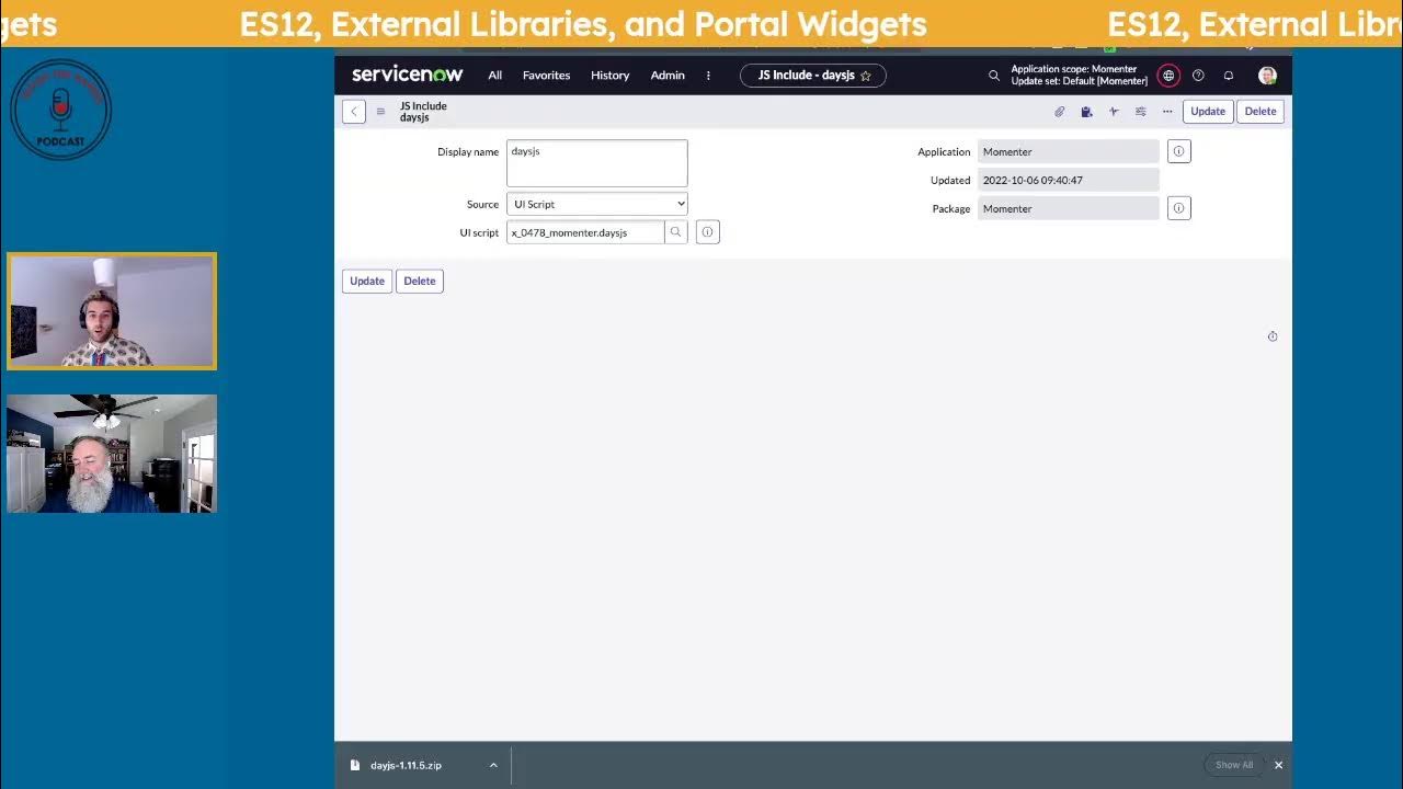 Inside the Barrel - ES12, External Libraries, and Portal Widgets