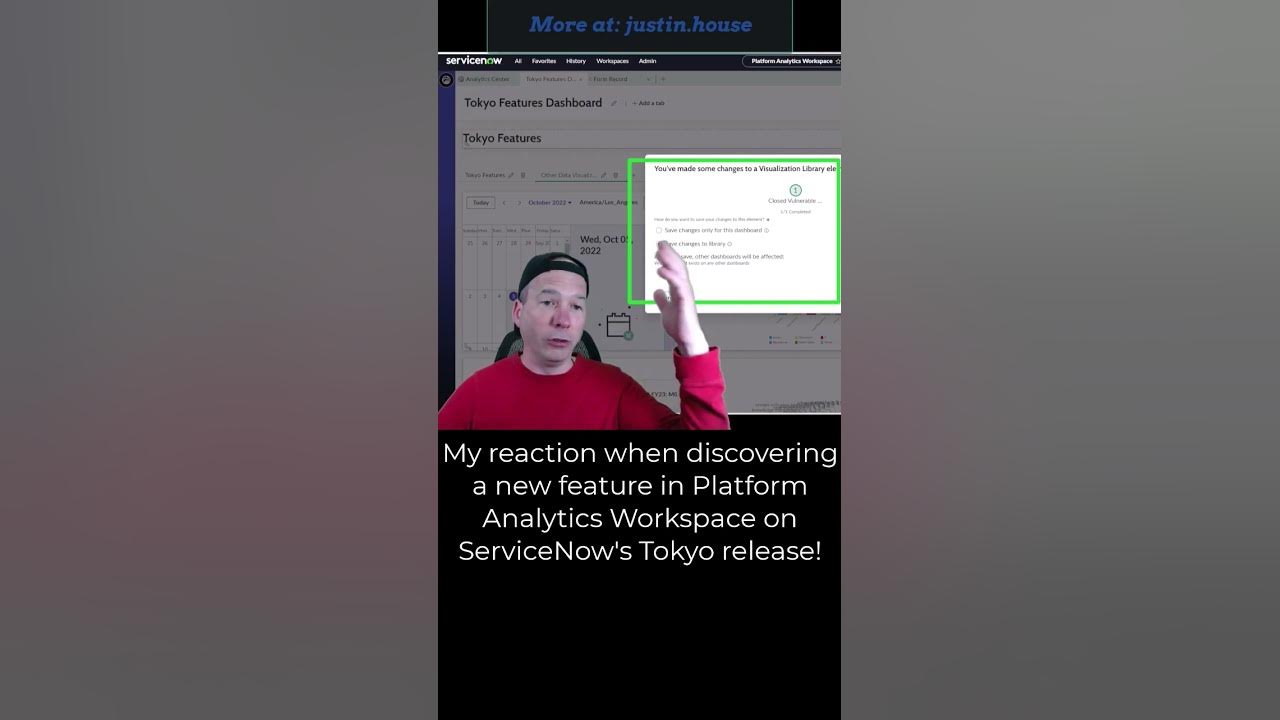 Surprised by #servicenow Tokyo feature in Platform Analytics Workspace