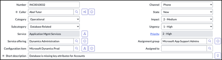 How to configure incident management to align with CSDM; a leading practice guide