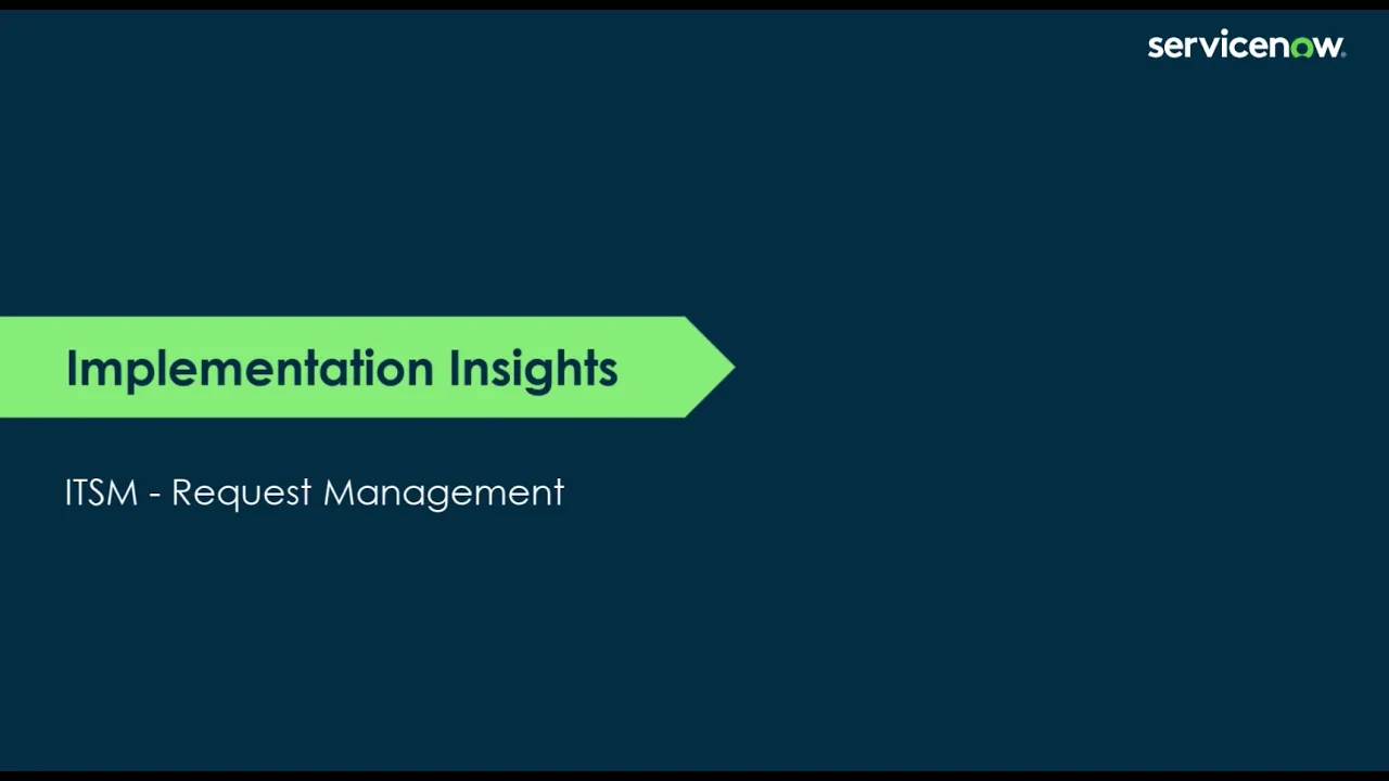 Maximize Success Through ITSM Request Task Types