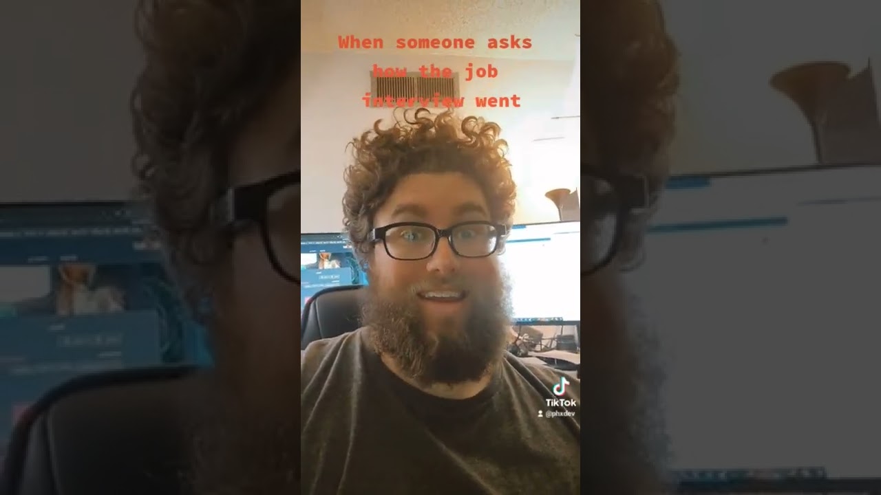 When someone asks me how the job interview went! #interview #tech #job #jobsearch #interviewtips