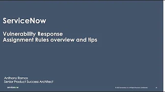 Vulnerability Response assignment rules overview
