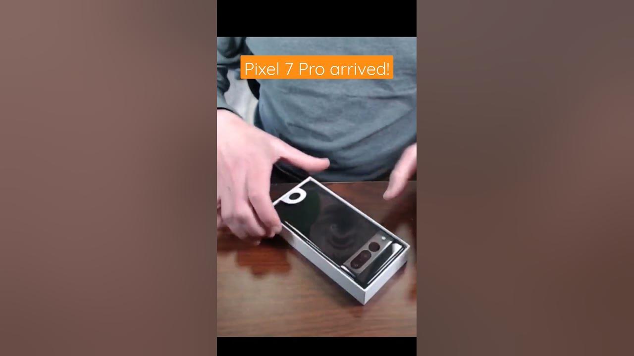 #Pixel 7 Pro arrived today! #snowdrop bgm #unboxing
